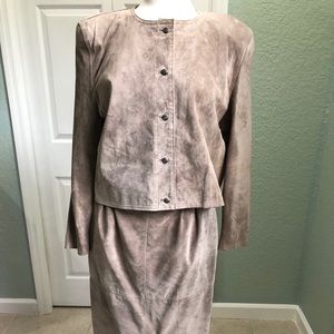 Vintage Suede Suit